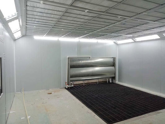 Stainless Steel Water Curtain Spray Booth Advanced Overspray Containment For The Furniture And Woodworking Industries