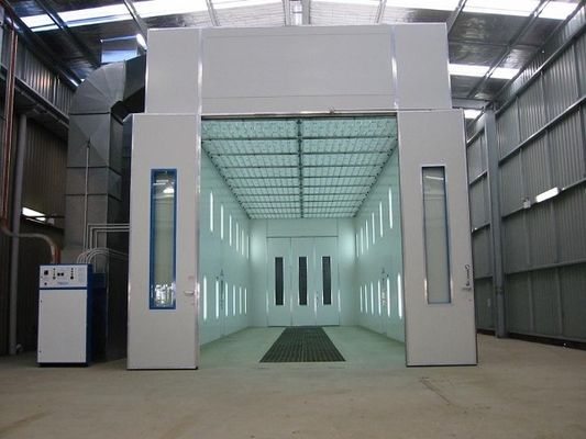 High-Performance Professional Automotive Full Downdraft Spray & Bake Booth Refinishing Enclosure for 4S Centers & OEM Applications