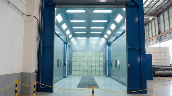 The Ultimate 1.8mm Steel Construction for Extreme Durability Heavy-Duty Galvanized Industrial Spray Booth