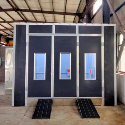 CE Spray Bake Oven Spray Booth Mobile Car Spray Booth For Perfect Finishes