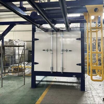 Turnkey Heavy-Duty Automated Conveyorized Powder & Liquid Coating Production Line for Industrial Manufacturing
