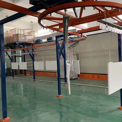 Προσαρμοσμένη γραμμή επικάλυψης μεταφορέα μεταφορέα γραμμή χρώματος για μεγάλα και ογκώδη αντικείμενα