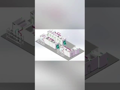 Αύξηση της παραγωγής με την υψηλής απόδοσης αυτόματη γραμμή χρωματισμού με ψεκασμό