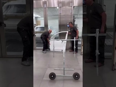 CE Spray Bake Oven Spray Booth Mobile Car Spray Booth για τέλεια φινίρισμα