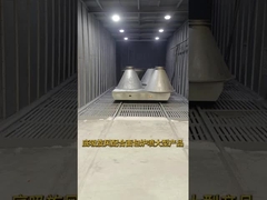 220V Επικεφαλής μεταφορέας Ηλεκτροστατική Γραμμή Ζωγραφικής Καθαρή Γραμμή Επιχρισμός σκόνης για μικρά ευαίσθητα είδη