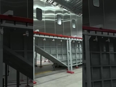 Αυτοματοποιημένες Γραμμές Βαφής Πούδρας Τελικής Γραμμής Ακριβείας, Γραμμή Ψεκασμού Διαφανούς Επιστρώματος με Ρολό