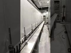 Αλυσίδα μεταφοράς μεγάλης χωρητικότητας για βιομηχανική επίστρωση Γραμμή παραγωγής επίστρωσης με κυλίνδρους