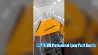COATTECH Επαγγελματικοί Θάλαμοι Σπρέι Βαφής | Προηγμένη ωρίμανση υπερύθρων και πιστοποίηση CE