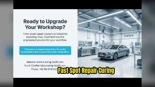 Υπέρυθρη λάμπα σκλήρυνσης βραχέων κυμάτων για επισκευές σημείων