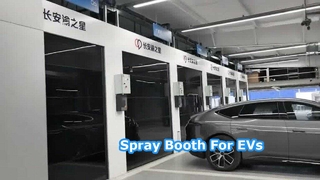 Συστήματα Spray Booth & Prep Station για Κέντρα Εξυπηρέτησης EV High-End