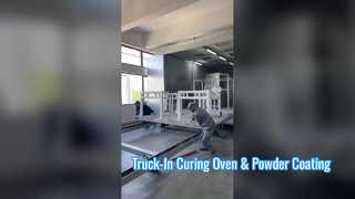 Truck-In Curing Oven & Powder Coating Line